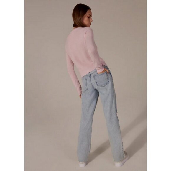 💕FAVORITE DAUGHTER💕 The Tommy Mid Rise Boyfriend Jeans ~ Wildwood Blue 30 NWT - Picture 5 of 15